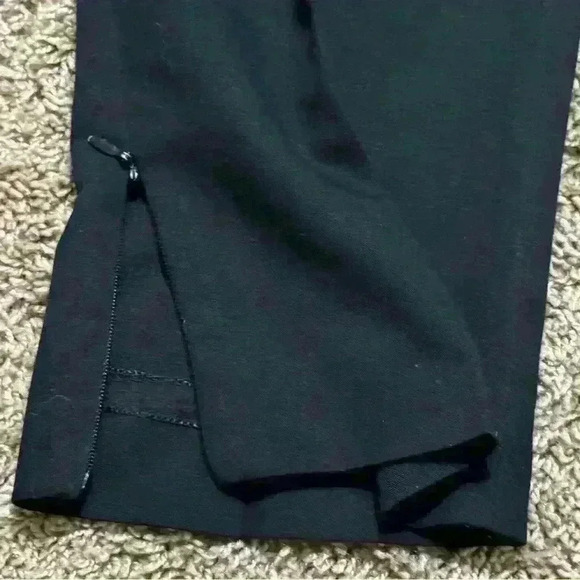 Madison Studio Black Dress Pants with Zip Closures Side and Leg, size 10 - Picture 6 of 7